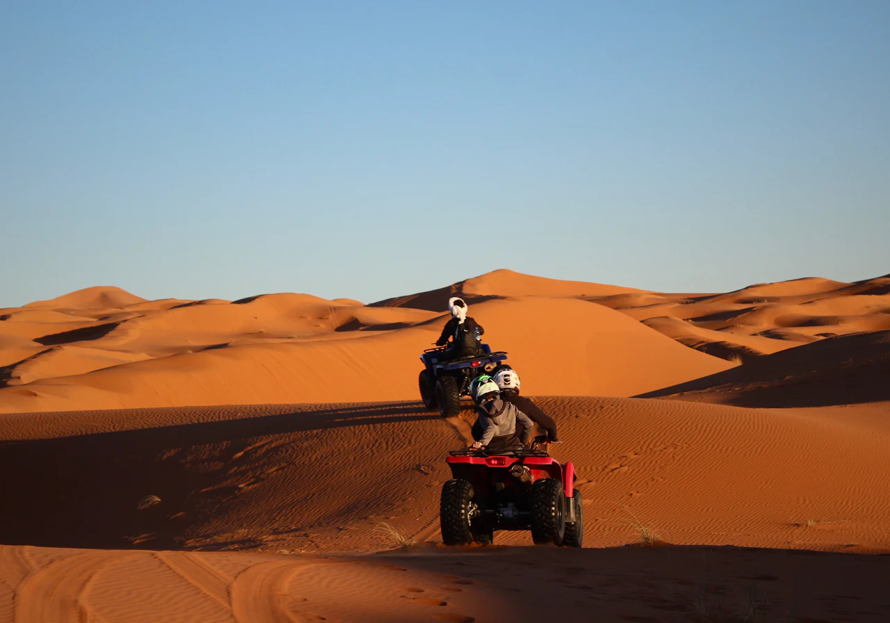 Quad biking experience illustrative service photograph